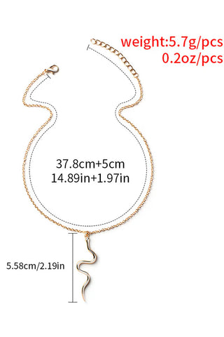 Personalized Fashion Vintage Snake Necklace