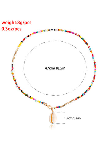 Colorful Pearl Shell Necklace